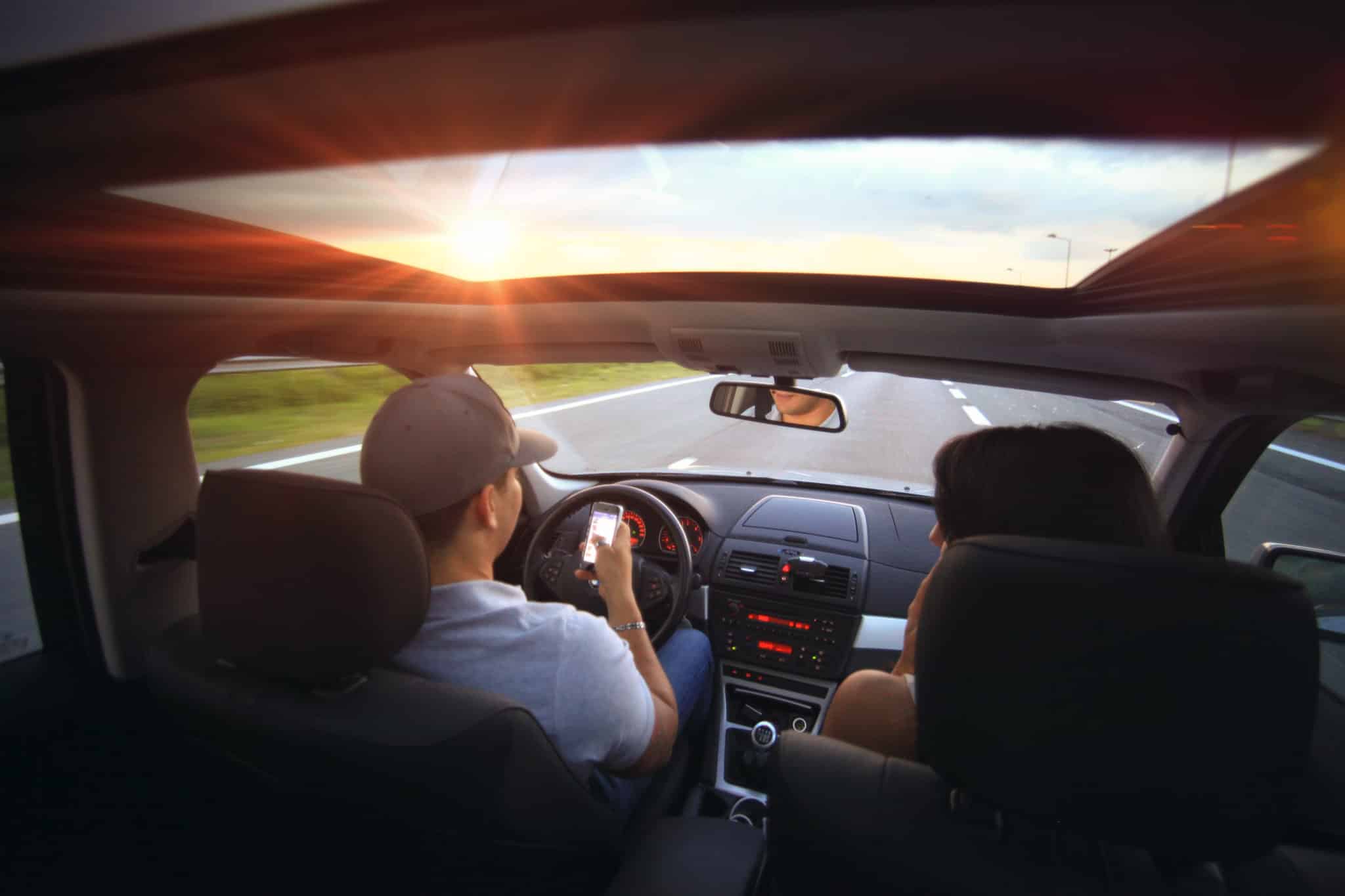 distracted drivers in their teens in Utah