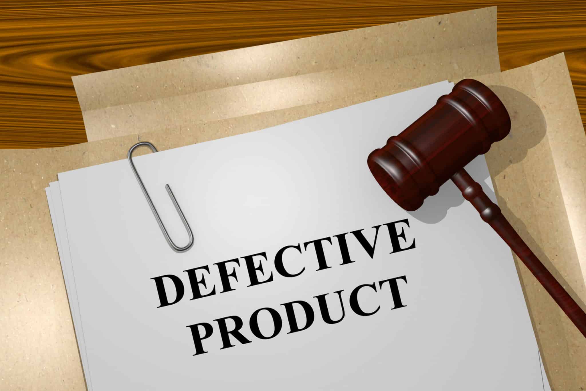 Layton Utah defective product
