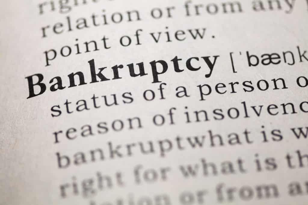 Bankruptcy definition
