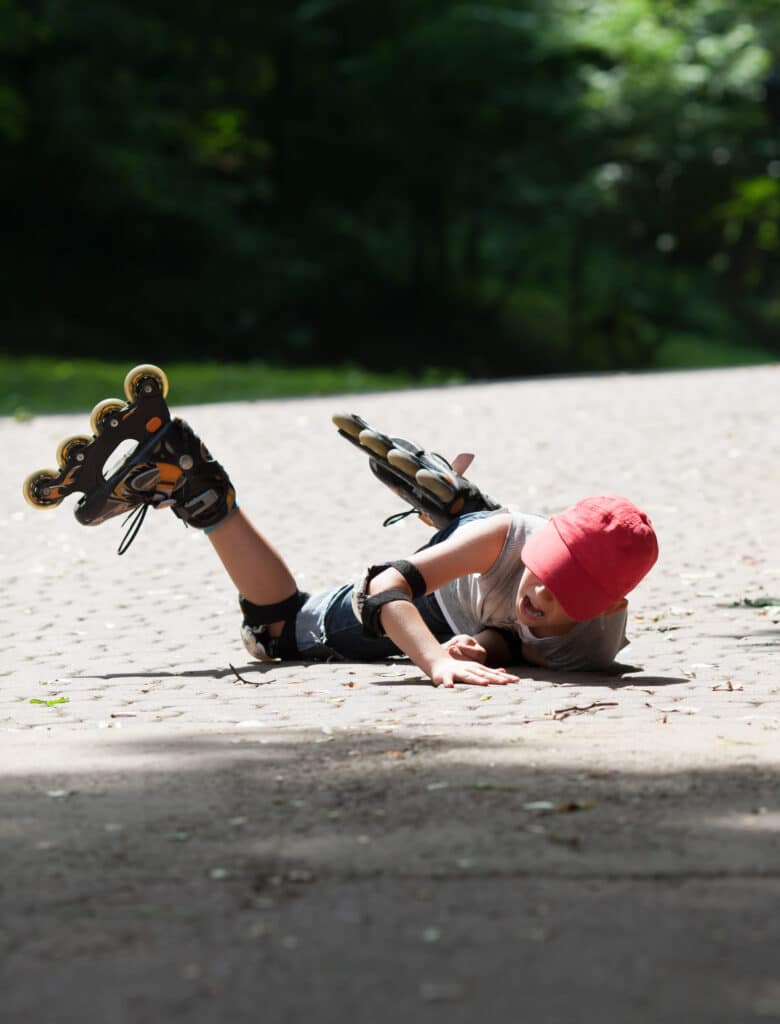 roller skating accident